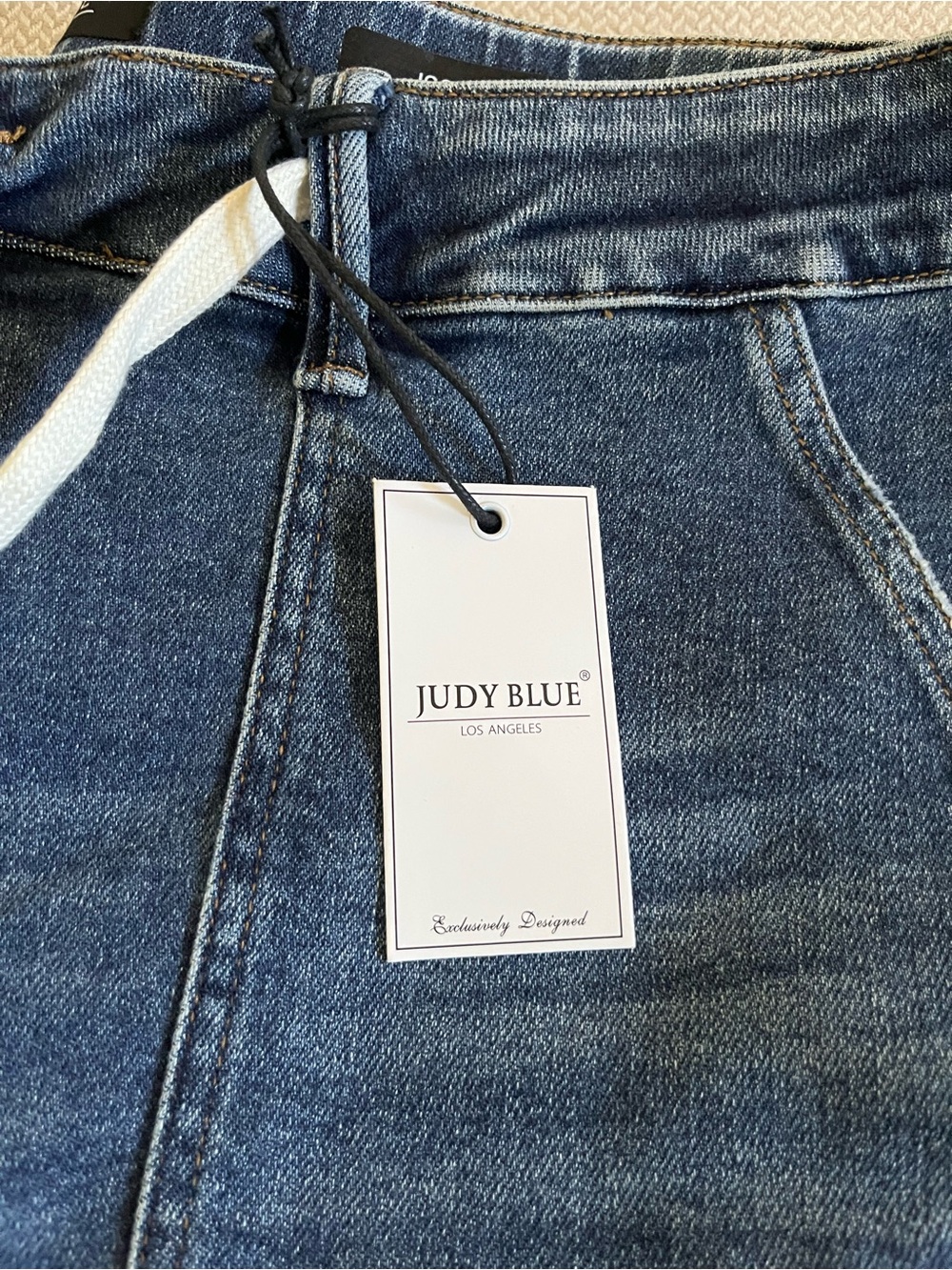 NWT Judy Blue Women's Denim Jogger Jeans Plus Size 18W- NEW - Picture 3 of 12